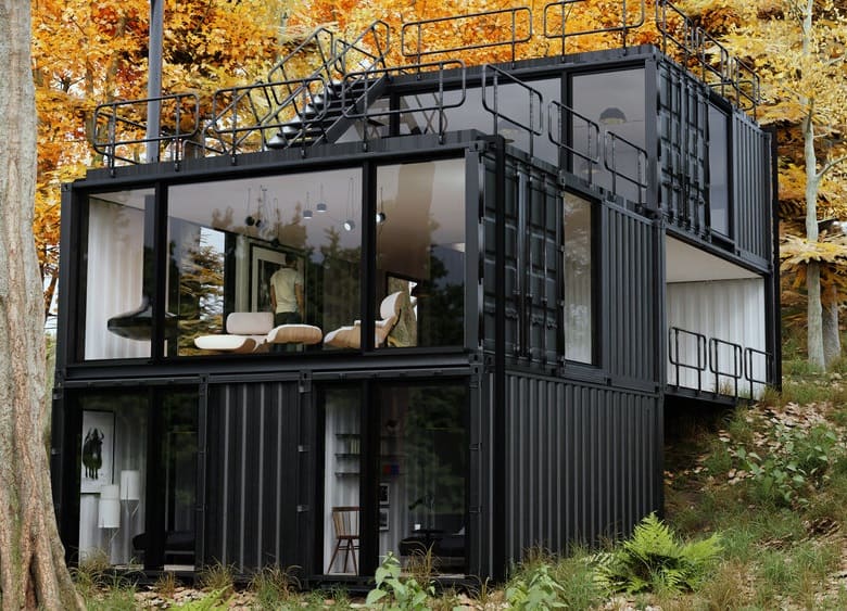 custom shipping container home